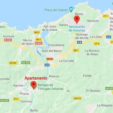 Appartamento Apartamento A 10 Minutos De La Costa Pravia